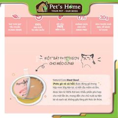 Pate Thịt Hộp Mini Natural Core Meat Bowl Cho Mèo 180g