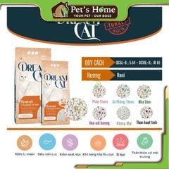 Cát sỏi DreamCat Bentonite Clumping Cat Litter 10L