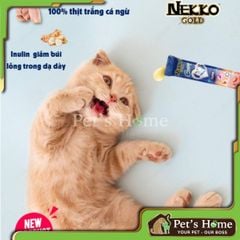 Súp thưởng cho mèo Nekko Gold Creamy 4 tuýp