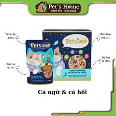 Pate Petsimo cho mèo từ Thái Lan thơm ngon đầy dinh dưỡng gói 70g