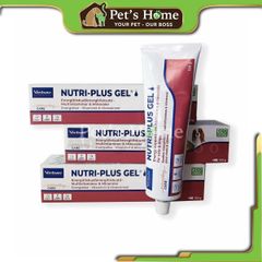 Gel Nutri-plus gel Virbac gel dinh dưỡng bổ sung khoáng chất, dinh dưỡng cho chó mèo bệnh, gầy Pháp