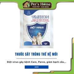 Thuốc sát trùng Vimekon thế hệ mới, sát trùng chuồng trại, thiết bị 20g