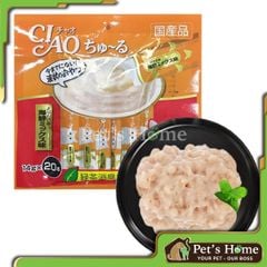 Súp thưởng Ciao Churu thơm ngon cho mèo kén ăn chính hãng Thái Lan combo 10 thanh 20 thanh