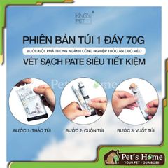 Pate quốc dân King's Pet cho chó mèo 70g