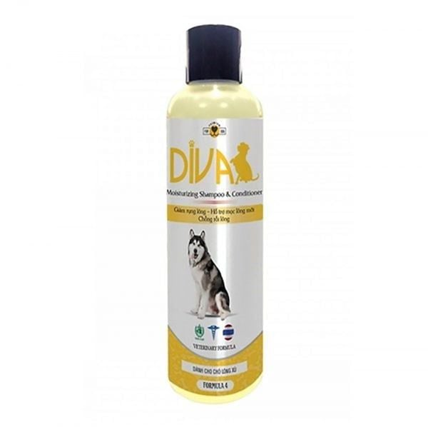 Sữa tắm chó mèo DIVA Vàng 260ml