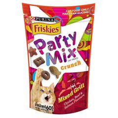 Bánh thưởng siêu giòn Purina Friskies Party Mix cho mèo 60g