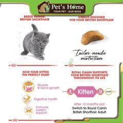 Hạt Royal Canin British Shorthair [2kg - 400g] thức ăn cho mèo anh lông ngắn Pháp