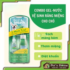 Bộ chăm sóc răng miệng Tropiclean Fresh Breath