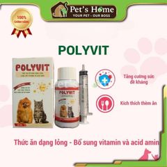 Polyvit cung cấp vitamin và acid amin cho chó mèo 50ml