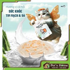 Pate sữa dê cho mèo Pet Q, thức ăn cho mèo mọi lứa tuổi 70g
