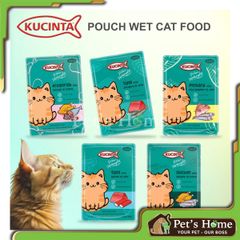 Pate Kucinta cho mèo gói 80g giàu dinh dưỡng cho mèo trưởng thành