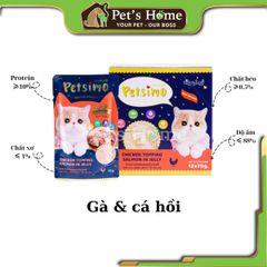 Pate Petsimo cho mèo từ Thái Lan thơm ngon đầy dinh dưỡng gói 70g