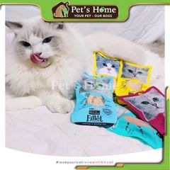 Bánh thưởng Kit Cat Fillet Fresh snack dạng thịt cá, gà nguyên miếng dinh dưỡng cho mèo Singapore