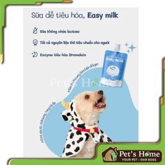 Sữa Easy Milk sữa pha sẵn tối ưu hấp thu cho chó mèo Hàn Quốc gói 50ml