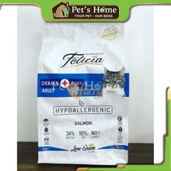 Felicia Low Grain Adult Cat Food with Salmon 2kg