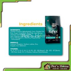 Hạt Reflex Plus Sterilised [1,5 kg] thức ăn cho mèo triệt sản Thổ Nhĩ Kỳ