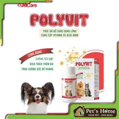 Siro dinh dưỡng Polyvit bổ sung vitamin, tăng cường đề kháng, kích thích thèm ăn cho chó mèo 50ml