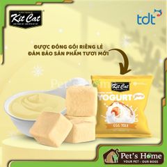 Bánh thưởng KitCat Yogurt snack viên sữa chua sấy hỗ trợ tiêu hoá, sạch răng cho mèo Singapore
