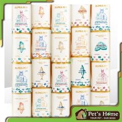 Pate cho chó mèo Alpha Pet lon 400g