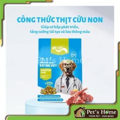 Thức ăn hạt dành cho chó Mr. Vet D1 - dòng hạt Holistic Mix topping dành cho chó 1,4kg
