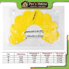 Vòng cổ chống liếm hình hoa