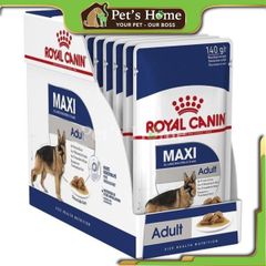 Pate Royal Canin Maxi Adult thức ăn mềm ướt cho chó lớn giống lớn Pháp 140g