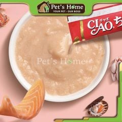 Bánh thưởng dạng sốt mịn Ciao Churu cho mèo hộp 50 tuýp