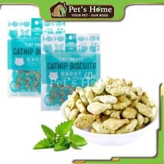 Bánh thưởng cho mèo Catnip Biscuits 40g