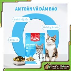Hạt mèo MR.VET túi 1kg thức ăn mèo Mix thịt sấy