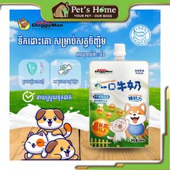 Sữa dinh dưỡng cho chó mèo trên 2 tháng tuổi DoggyMan 200ml