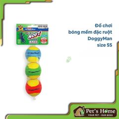 Bóng mềm đặc ruột Doggyman đồ chơi dạng banh, bóng mềm, bền để gặm, huấn luyện cho chó