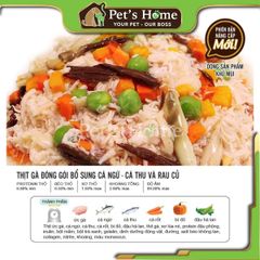 Pate cho chó làm từ sữa bổ sung thịt gà và rau củ DoggyMan