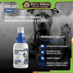 Chai xịt trị ve rận Frontline Spray