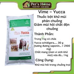 Vime Yucca khử mùi phân chuồng 1kg
