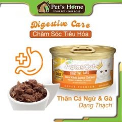 Pate mèo Aatas vị cá ngừ mix các loại thịt, đảm bảo 100% đạm tự nhiên giúp bổ sung Vitamin và khoáng chất - lon 80g