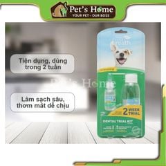 Bộ chăm sóc răng miệng Tropiclean Fresh Breath