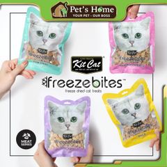 Bánh thưởng KitCat freezebites snack viên thịt sấy giòn dinh dưỡng, giúp sạch răng cho mèo Singapore