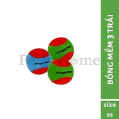 Bóng mềm đặc ruột Doggyman đồ chơi dạng banh, bóng mềm, bền để gặm, huấn luyện cho chó