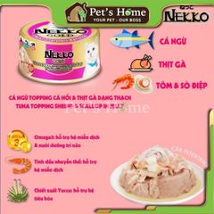 Pate lon Nekko Gold cho mèo 85g