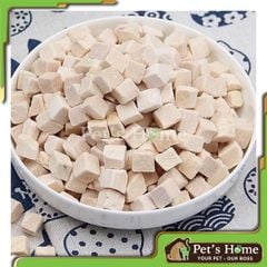 Ức gà viên sấy lạnh theo công thức Nhật Bản giữ nguyên mùi thơm và vị ngon cho chó mèo