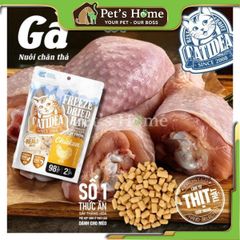 Thịt tươi sấy thăng hoa Catidea Freeze Dried Raw 100g