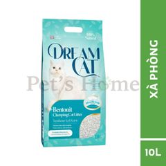Cát sỏi DreamCat Bentonite Clumping Cat Litter 10L