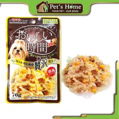 Pate cho chó làm từ sữa bổ sung thịt gà và rau củ DoggyMan