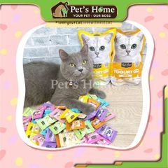 Bánh thưởng KitCat Yogurt snack viên sữa chua sấy hỗ trợ tiêu hoá, sạch răng cho mèo Singapore