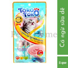 Súp thưởng Toro Toro Lickable bánh thưởng dạng sốt thơm ngon cho mèo Thái Lan gói 24 hoặc 25 tuýp
