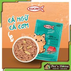 Pate Kucinta cho mèo gói 80g giàu dinh dưỡng cho mèo trưởng thành