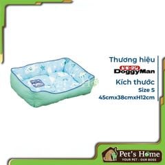 Vải lạnh - Nệm vuông gấu trắng