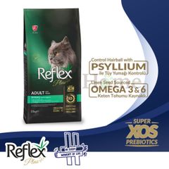 Hạt Reflex Plus [1,5kg] thức ăn cho mèo con, mèo trưởng thành vị gà, cá hồi, hairball, urinary, kén ăn