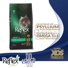 Hạt Reflex Plus kitten, adult cho mèo con, mèo trưởng thành vị gà, cá hồi, hairball, urinary, choosy salmon 1,5kg