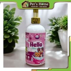 Sữa tắm cho chó mèo Hello 280g Tinh Dầu Bưởi Tự Nhiên Giúp Khử Mùi Hôi, Lưu Hương Dài Lâu, Xua Đuổi Ve, Bọ Chét